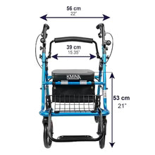Andador silla plegable